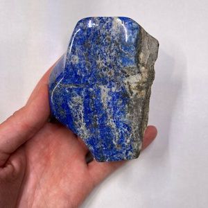 Free-standing Smooth and Rough Lapis Lazuli